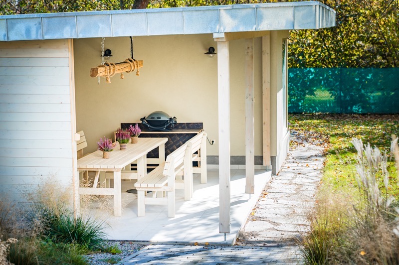 Pergola s grilem